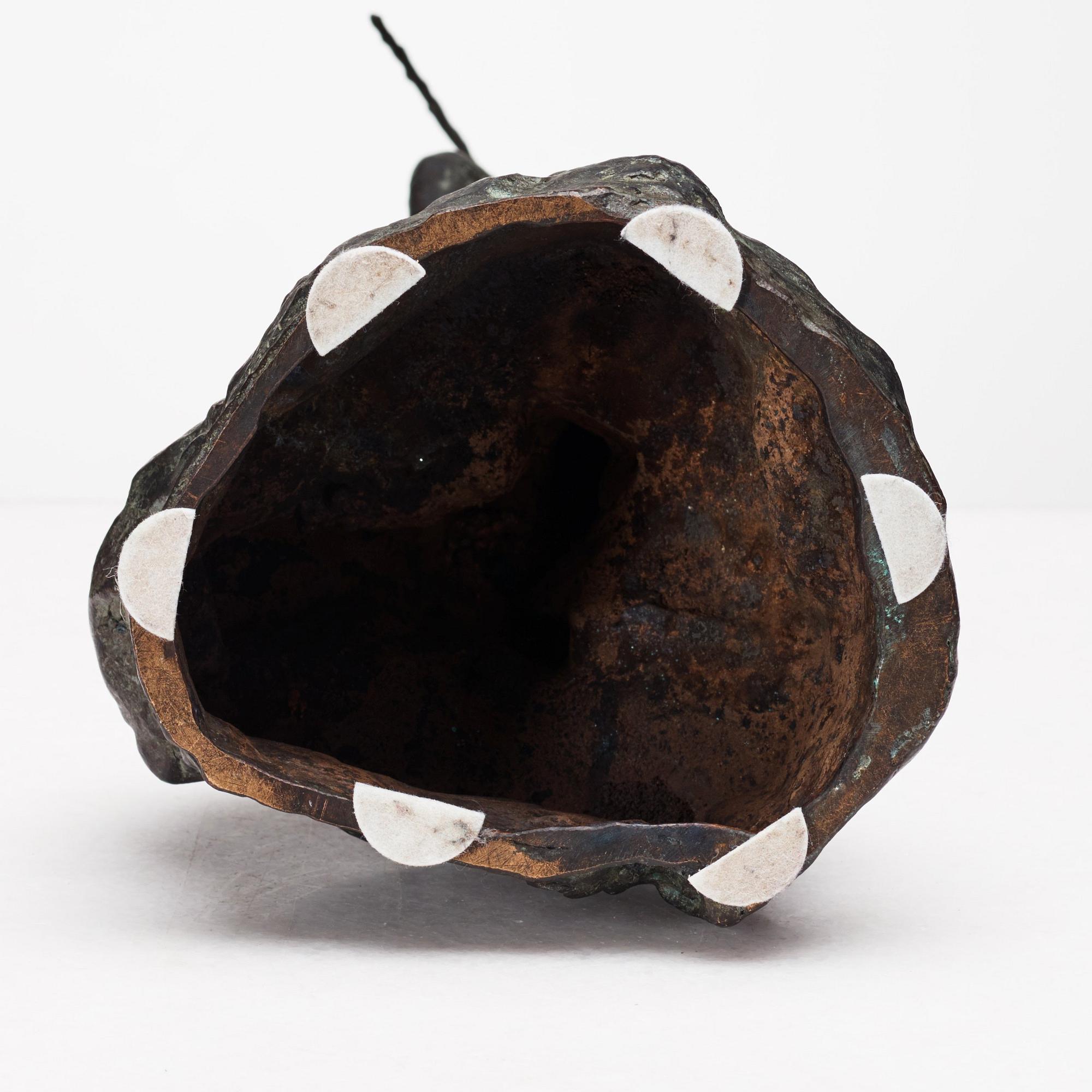 CARL FRISENDAHL, bronze sculpture, signed C. Frisendahl.