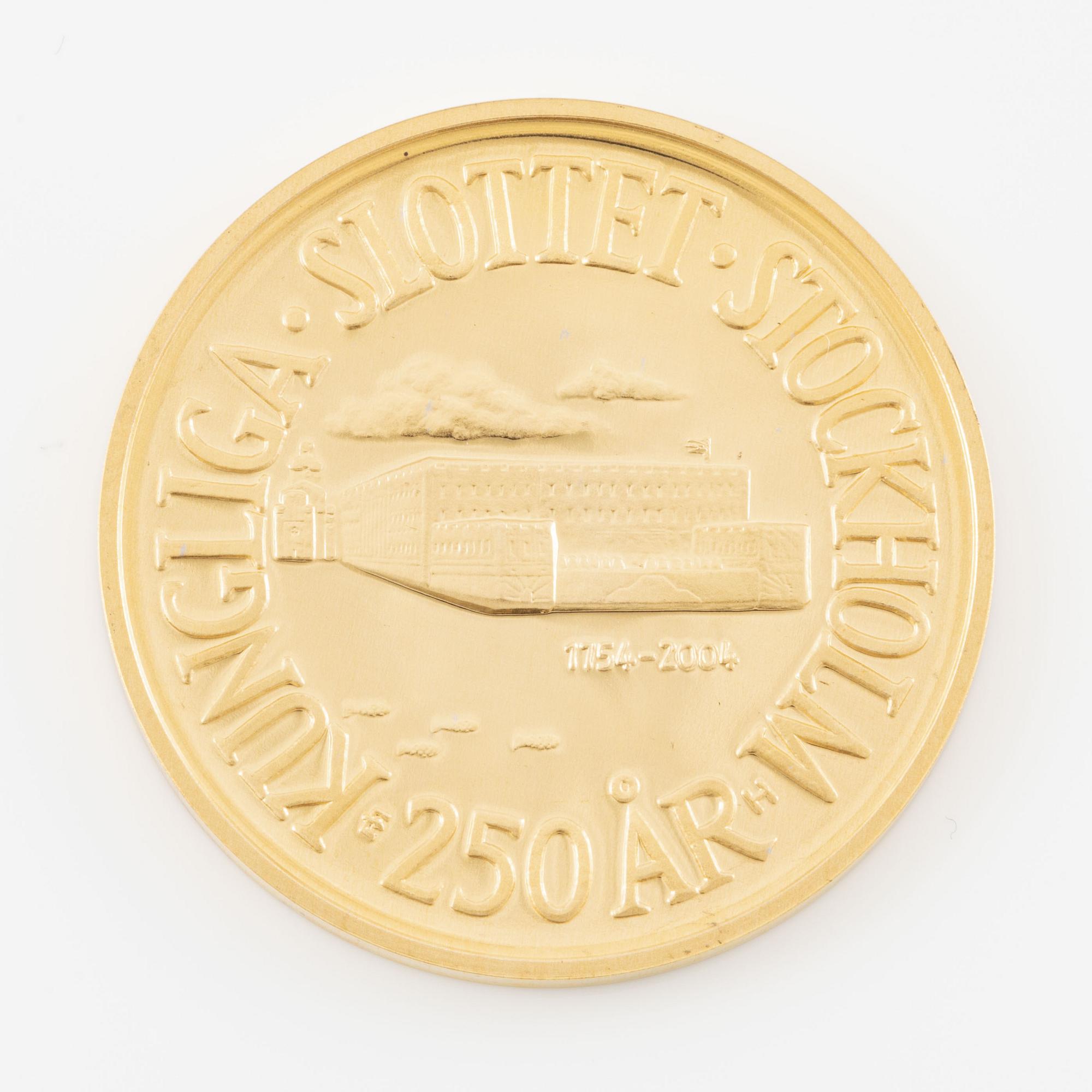 A Swedish commemorative goldcoin, 2004, 2000 kr.