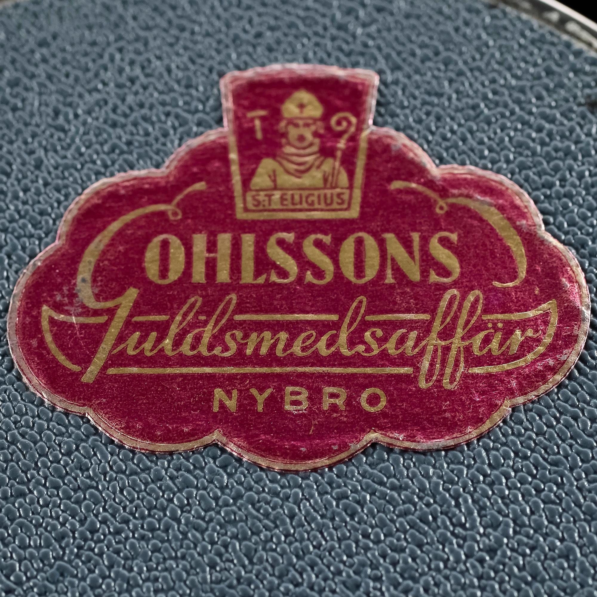 LJUSSTAKAR, ett par, silver, K & Ec, Ceson, Göteborg 1965.