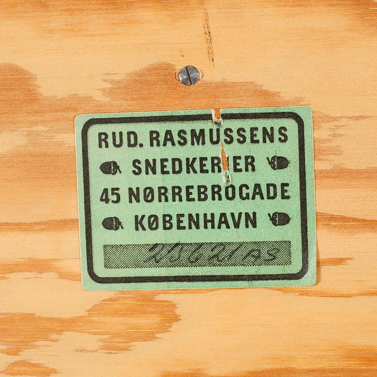 MOGENS KOCH, 3 st bokhyllor, "Reol", Rud. Rasmussens Snedkerier, 1900-talets andra hälft.