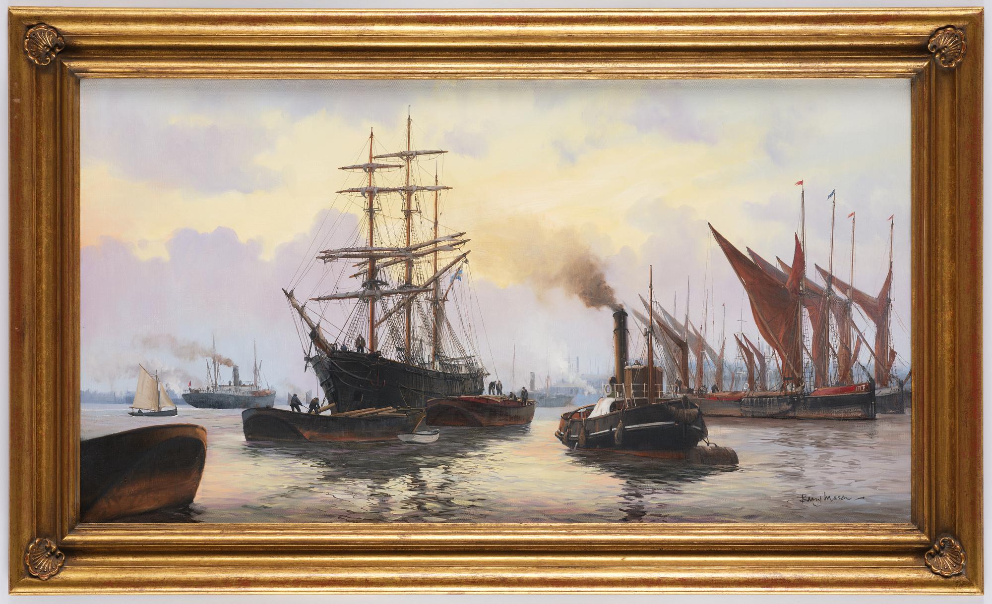 Barry Mason, "Off the Woolwich Barge Roads".