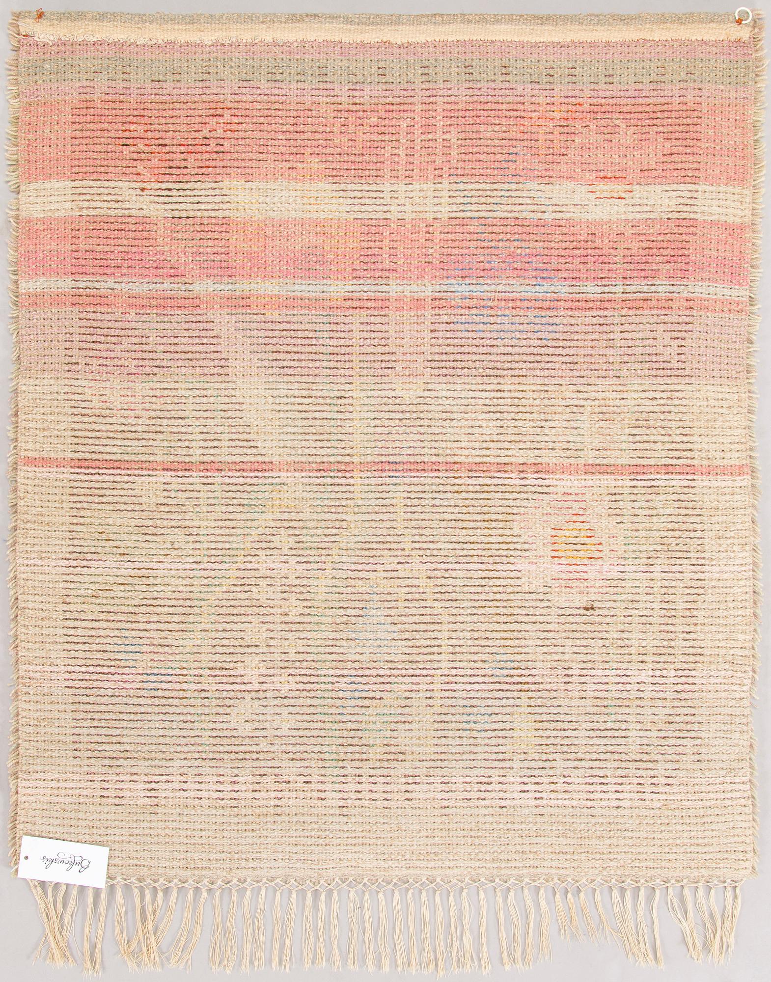 Margareta Ahlstedt-Willandt, ryijy, Ateljé Margareta Ahlstedt-Willandt. Noin 105 x 90 cm.