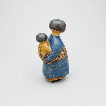 FIGURINER, 2 st, stengods, Lisa Larson, stämpelsignerad resp signerad.