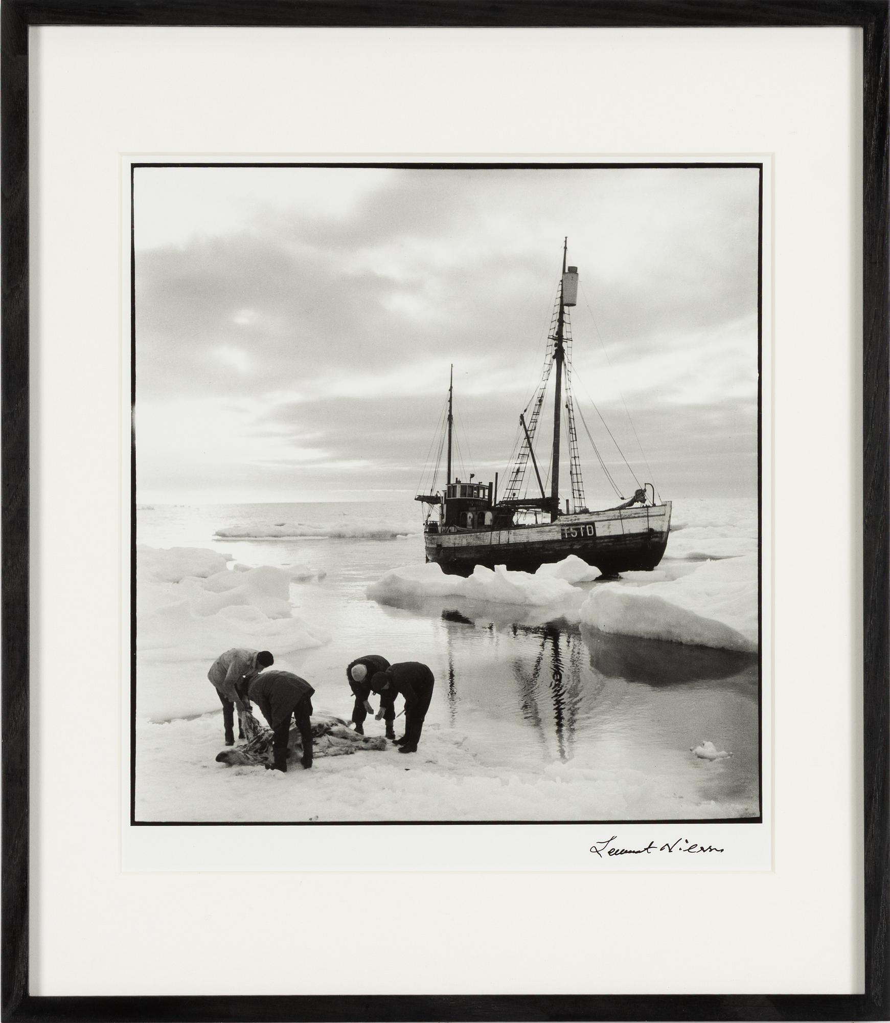 Lennart Nilsson,  "Isbjörnsjakt vid Hvitøya (Vitön), Svalbard, Norge 1947".