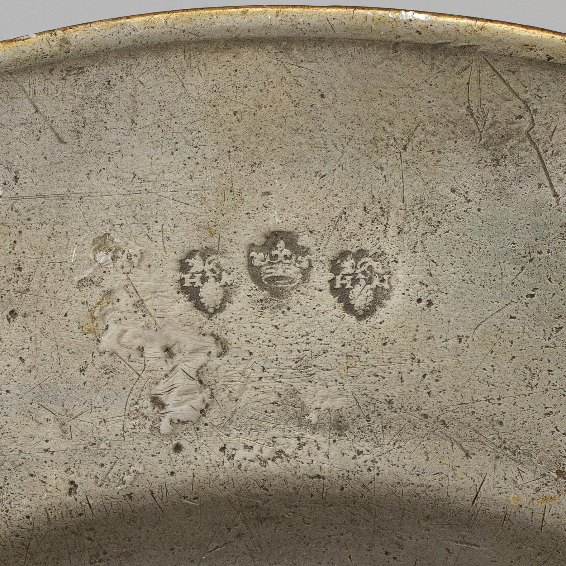 FAT, tenn, Hans Moritz, Stockholm (verksam 1652-1688/89). Barock.