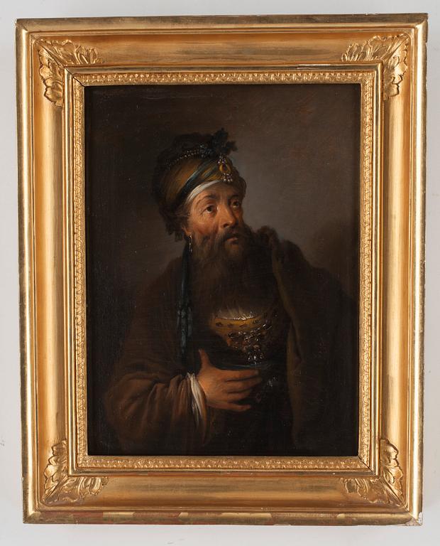 CHRISTIAN WILHELM ERNST DIETRICH, tillskriven, olja på pannå, ej signerad.