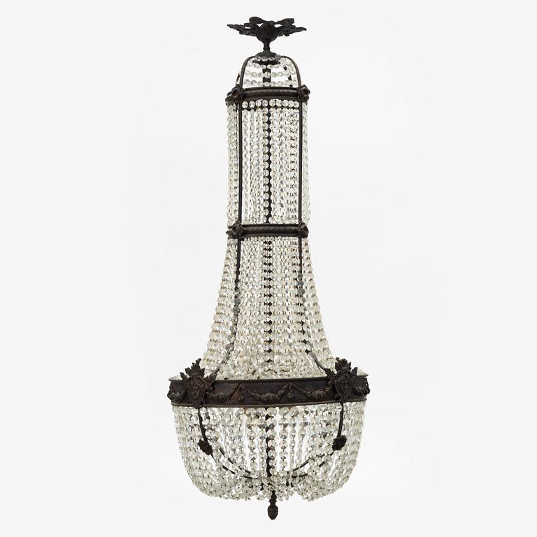 Chandelier, Oscar & Clothilde, contemporary manufacture.