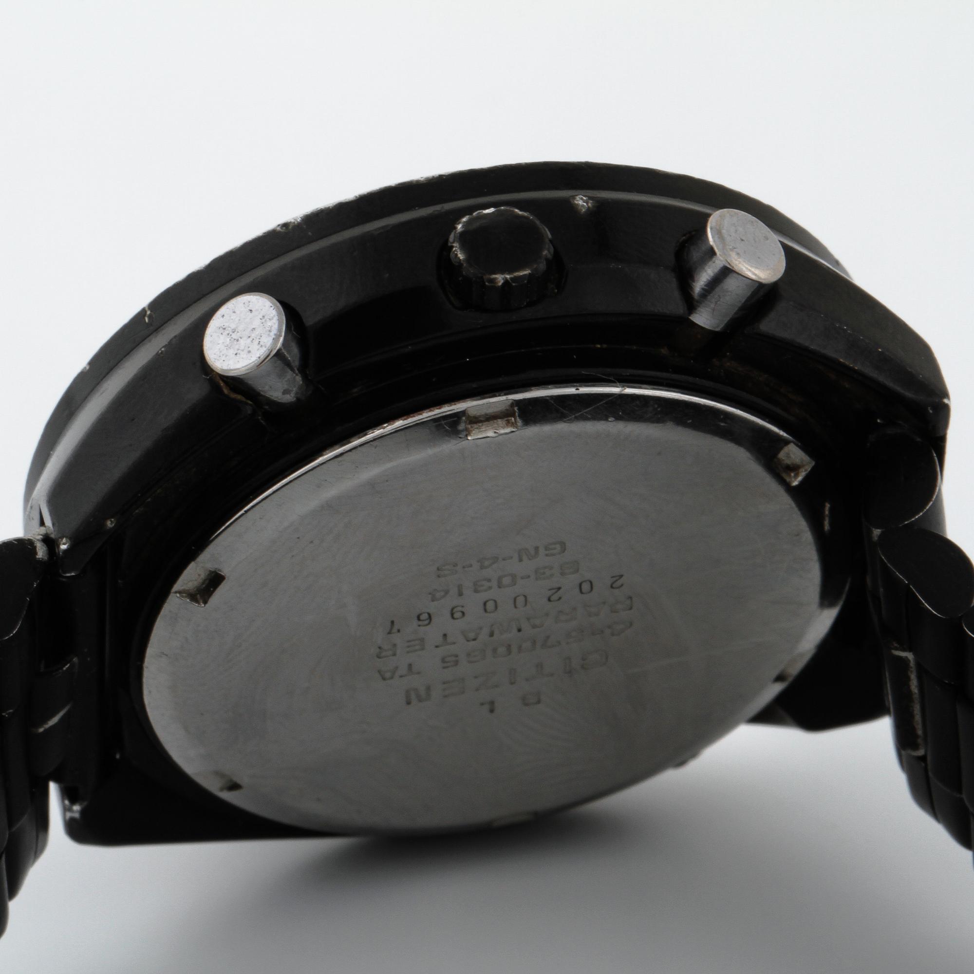 CITIZEN, Record Master, Rally Custom, "Tachymeter", chronograph, wristwatch, 42,5 mm.