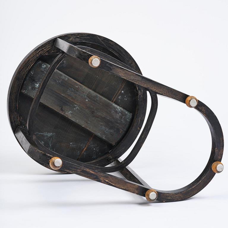 Carl Bergsten, stol, Gemla Leksaksfabrik, Diö, för Konst- och industriutställningen, Norrköping, 1906.