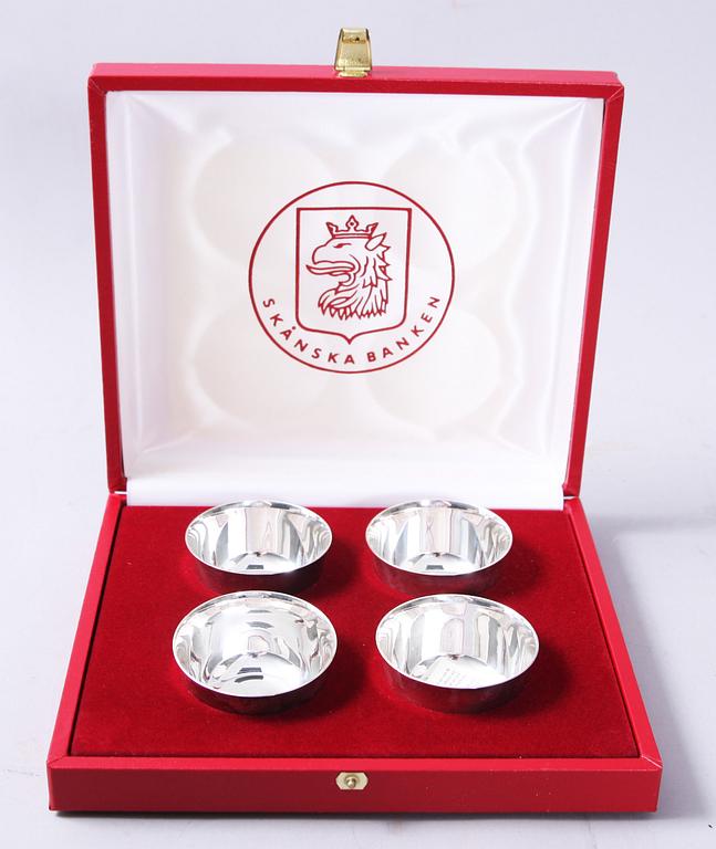 SUPKOPPAR, 4 st. Silver, Ceson 1989.
