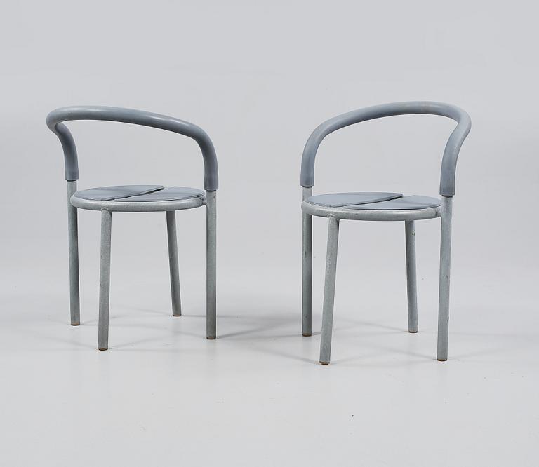 TRÄDGÅRDSGRUPP, 5 delar, "Café", Niels Gammelgaard & Lars Mathiesen, Fritz Hansen, formgiven 1980.