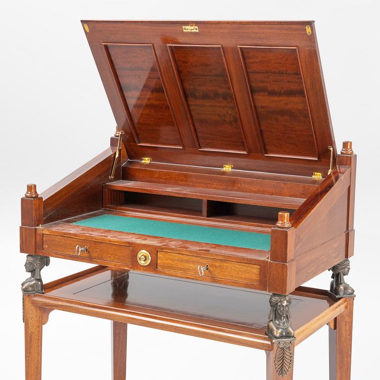 An Empire style standing desk/pulpet, mid/second half of the 20th century.