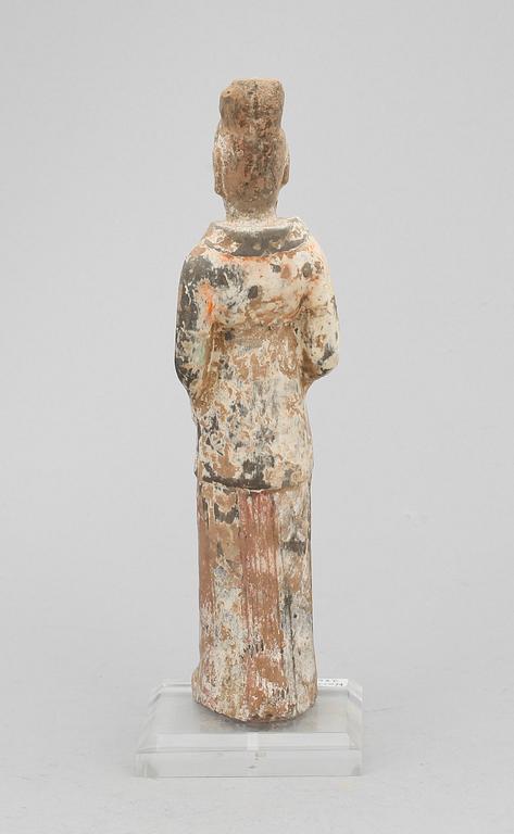 FIGURIN, lergods, Norra Wei, Kina troligen 386-534 e Kr.