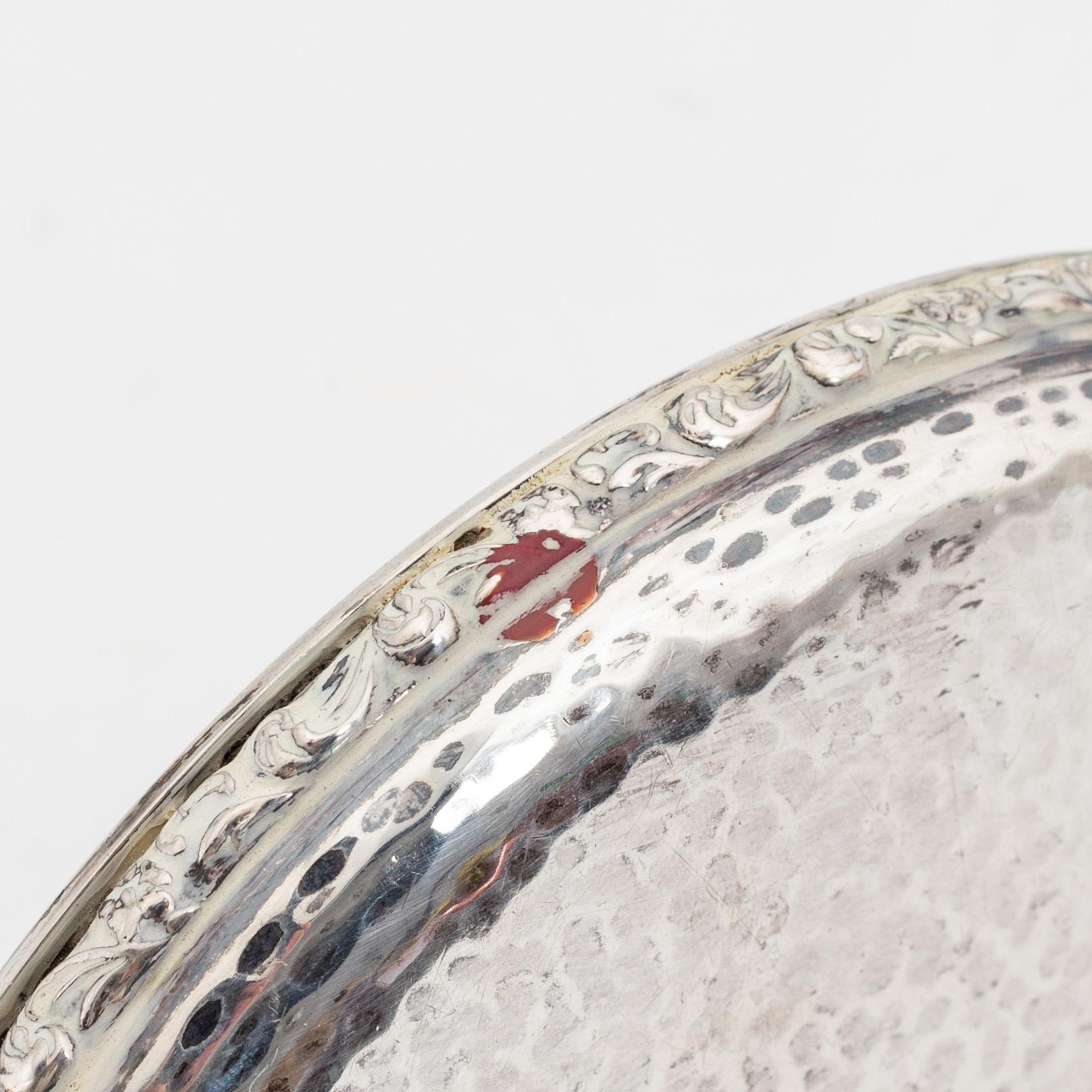 Karl Andersson, a silver hand mirror, Stockholm, Sweden 1924.