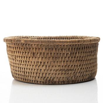 Root baskets, 3 pcs, folk art, 19th century.