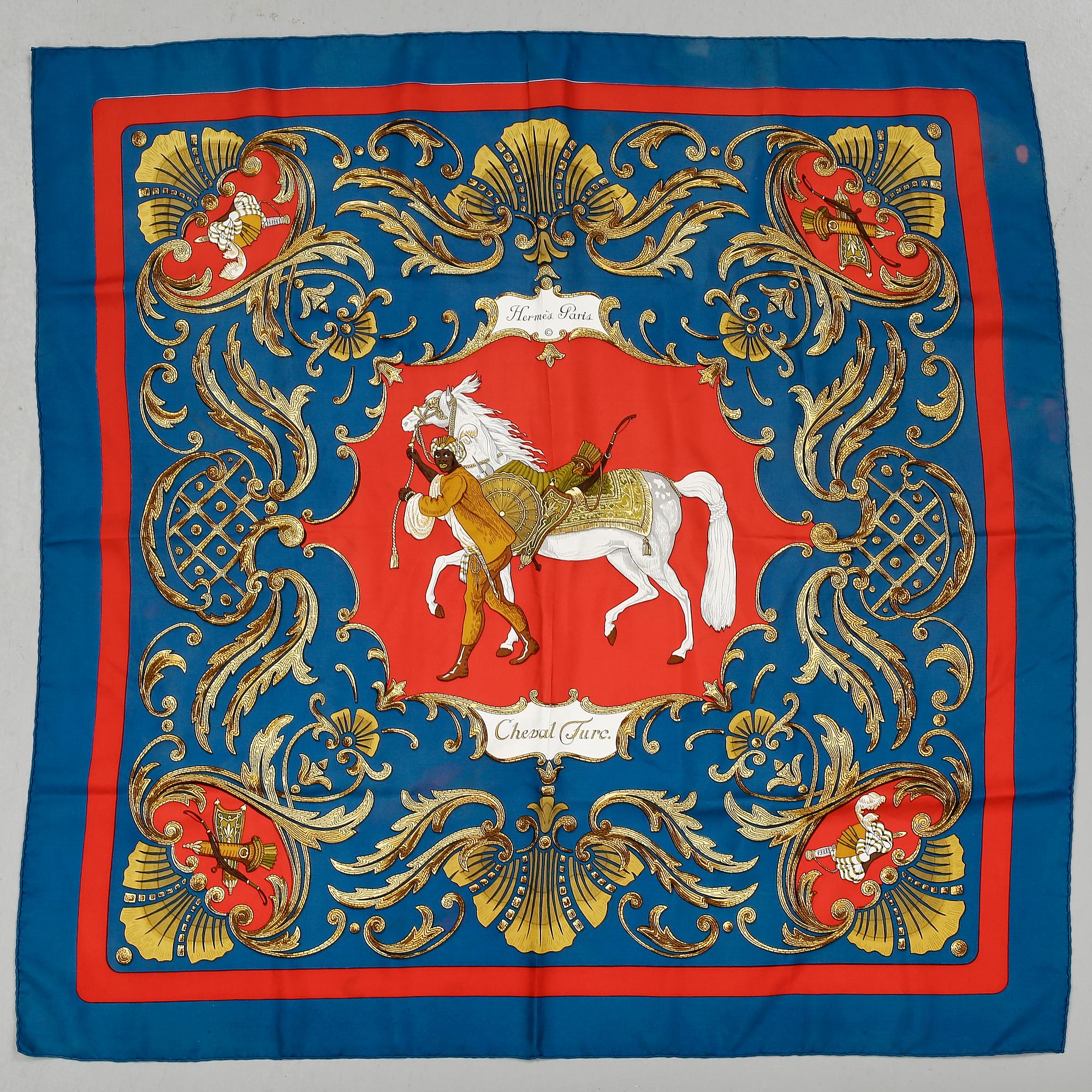 SCARF, "Cheval turc" Hermès.