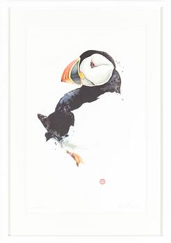Karl Mårtens · KARL MÅRTENS, färglitografi, signerad och numrerad 99/150.