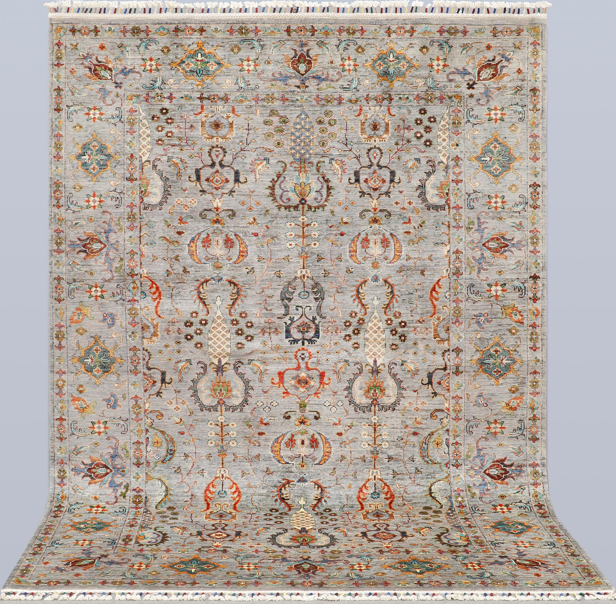 A rug, Ziegler design, approx. 240 x 172 cm.