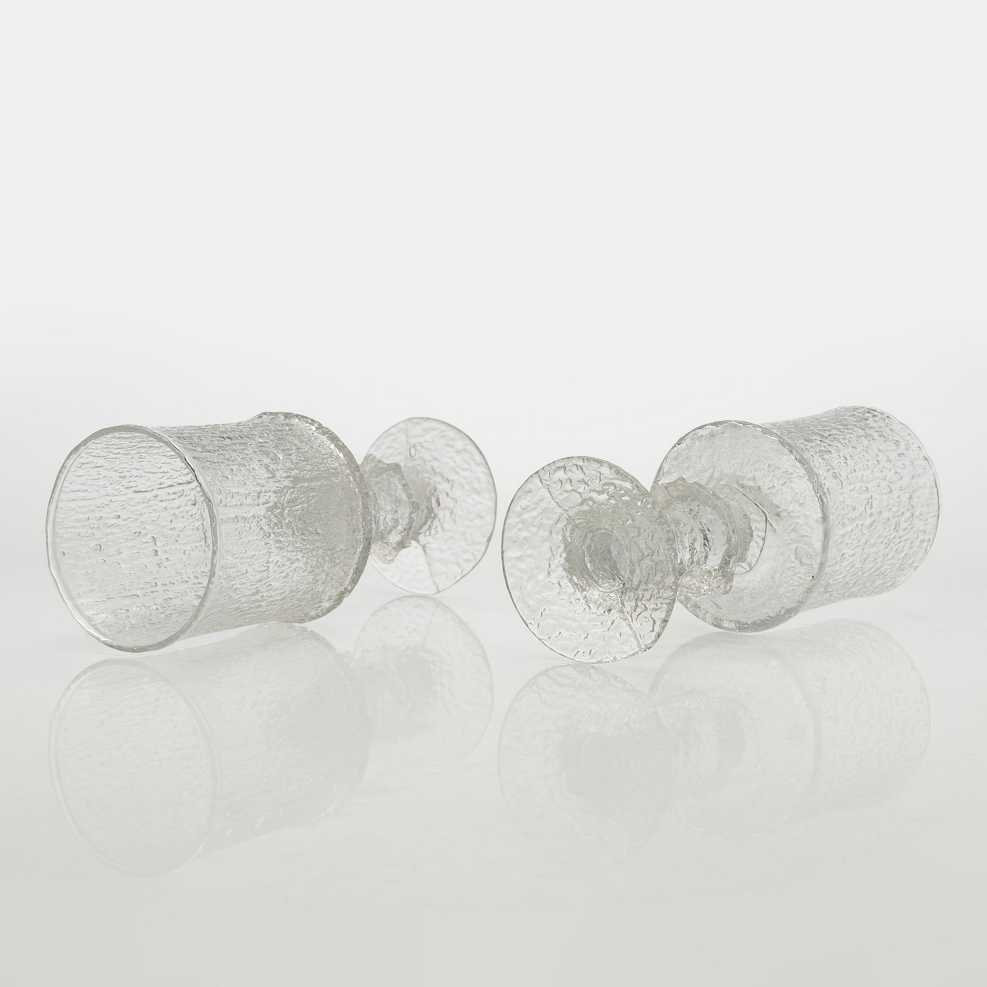 . Timo Sarpaneva, dricksglas, 13 st, "Juhlalasi" 2140, Iittala.