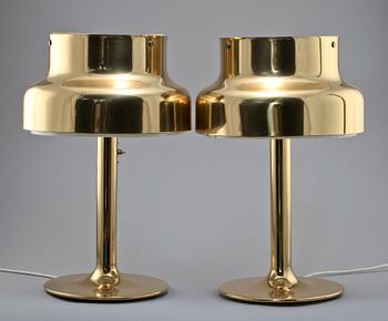 BORDSLAMPOR, ett par, "Bumling", Anders Pehrson Ateljé Lyktan, 1900-talets andra hälft.