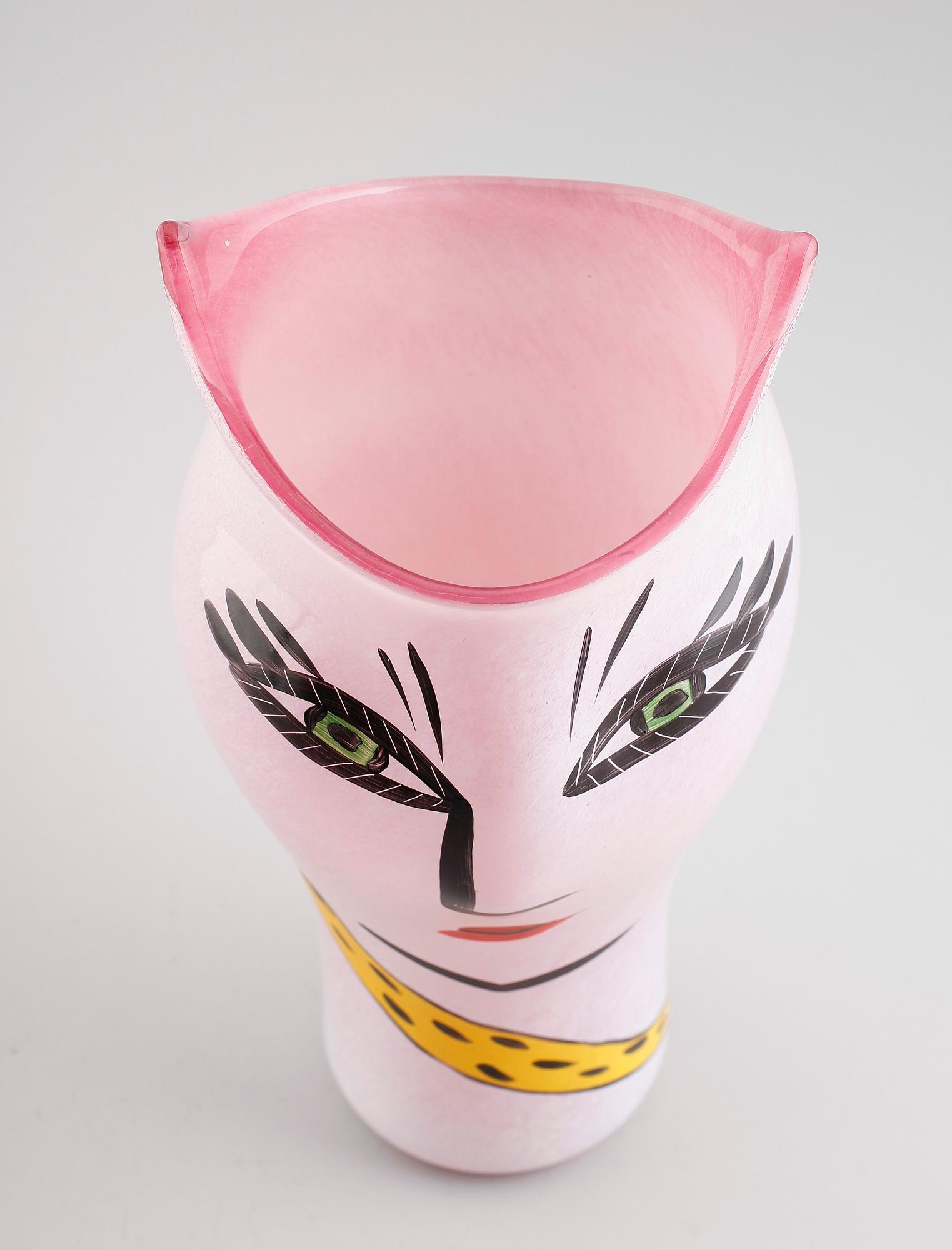 VAS, glas, Ulrica Hydman-Vallien, Kosta Boda.