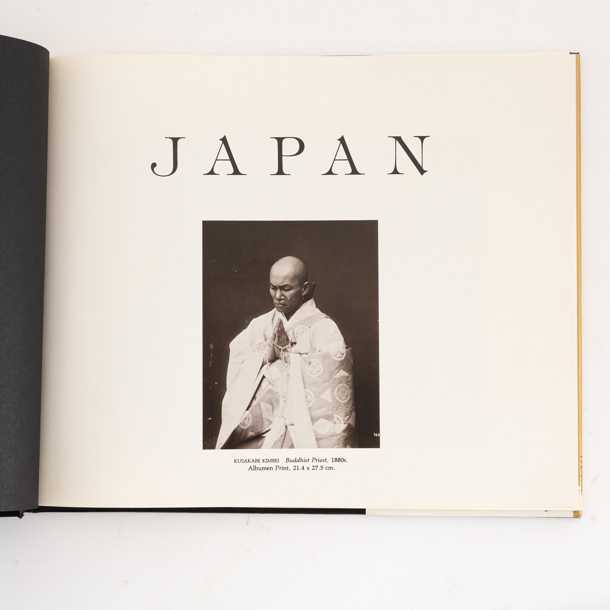 A group of six books about Japanese art and works of art, album with woodblock prints.