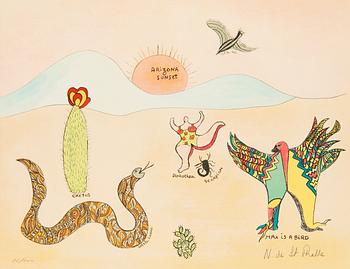 198. Niki de Saint Phalle, "Arizona Sunset".