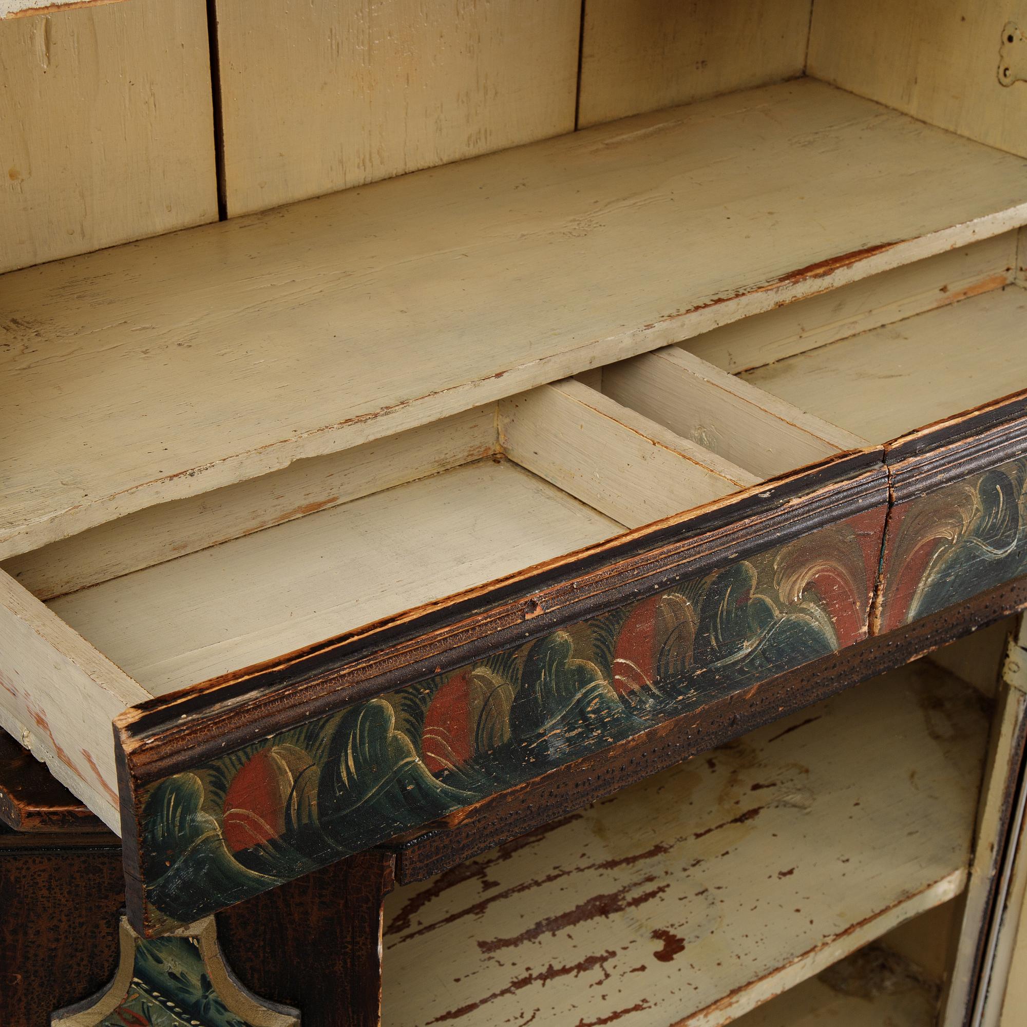 A Swedish cabinet from Dalarna 1783.