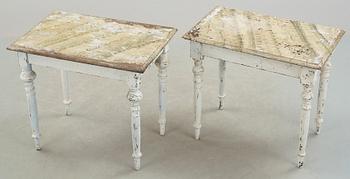 PARBORD, 2 st, 1800-talets slut.