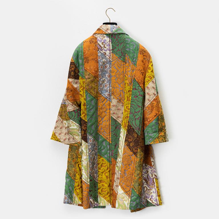 Prada, an embroidered coat, size 36.