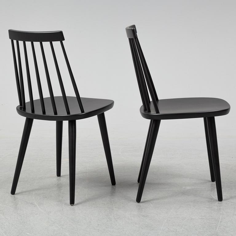 YNGVE EKSTRÖM, pinnstolar, 8 st, "Pinnockio", formgiven 1956.