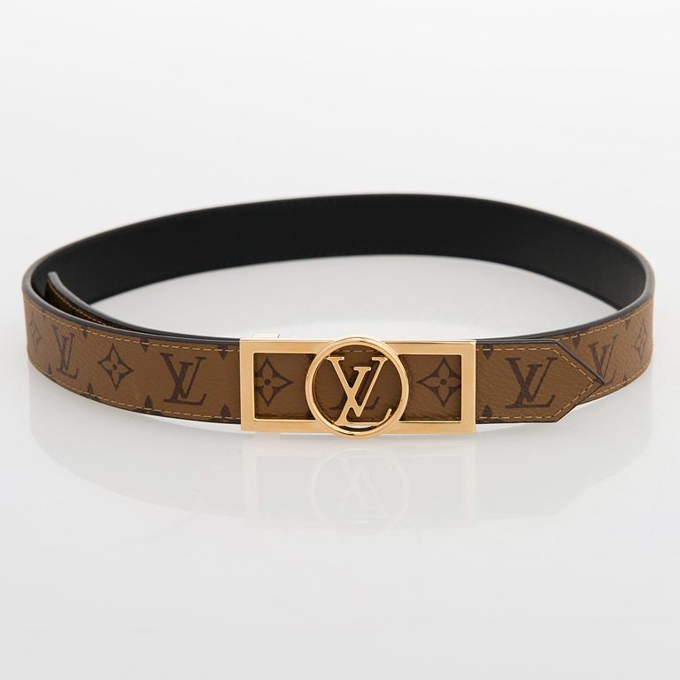 Louis Vuitton, "Dauphine Reversable", vyö, koko 70/28.