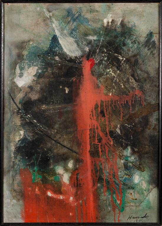 OLAVI HAARALA, oil on board, signed and dated 1960.