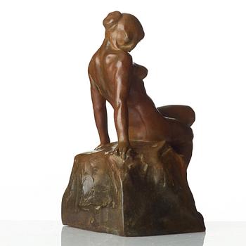 Carl Eldh, "Sittande flicka".