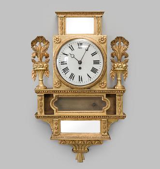 VÄGGPENDYL, empire, 1800-talets första hälft.