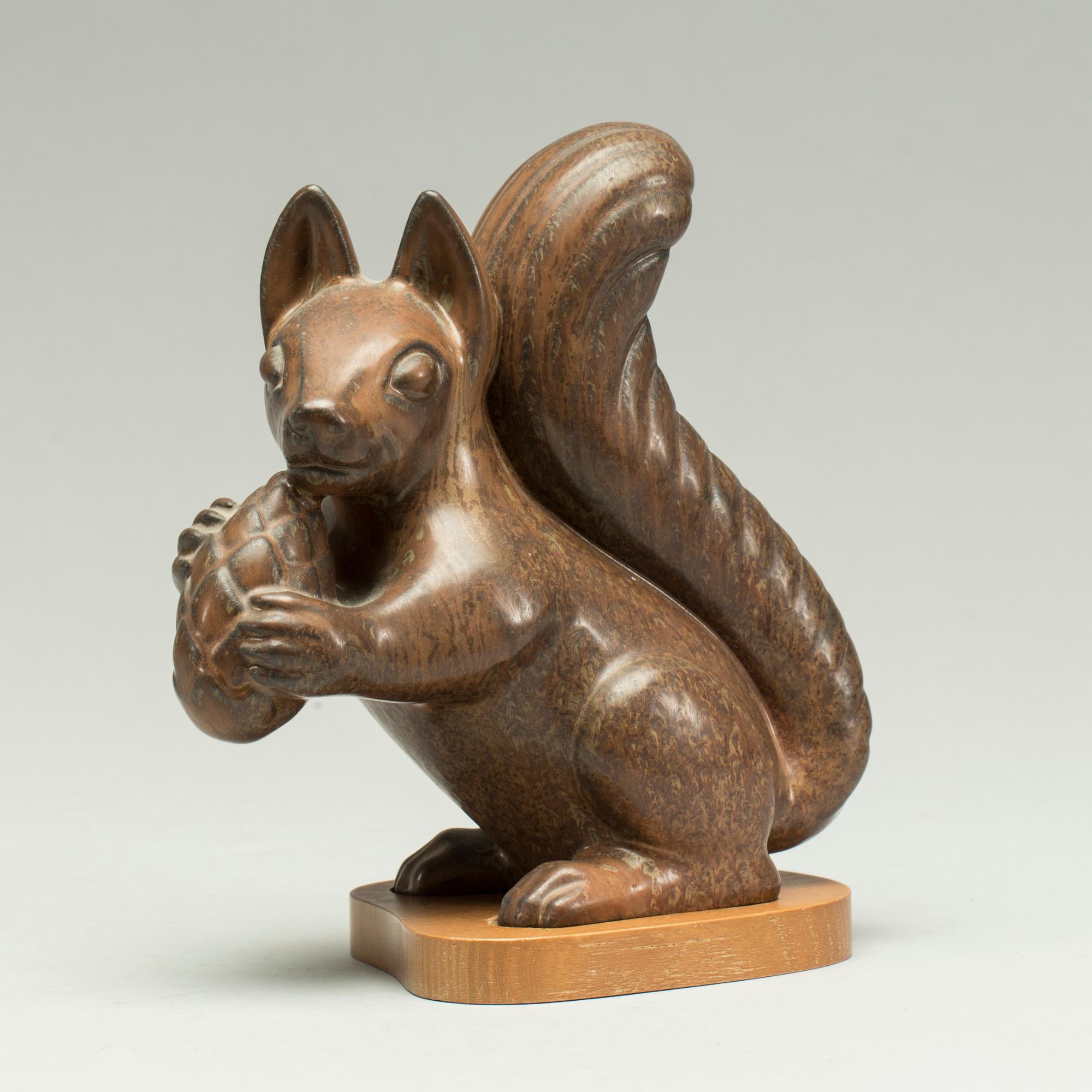 FIGURIN, stengods, Gunnar Nylund, Rörstrand.