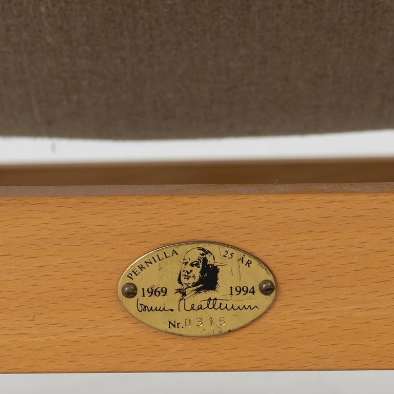 Bruno Mathsson, an armchair, "Pernilla", DUX, second half of the 20th century.