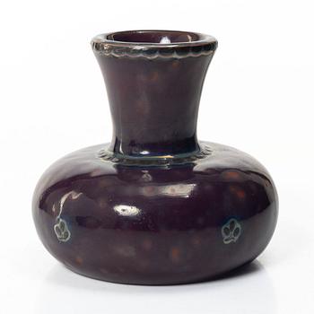 Wilhelm Kåge, An 'Argenta' bowl and vase, Gustavsberg.