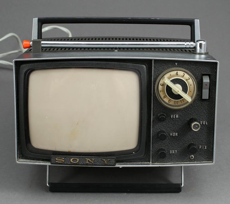 TV-APPARAT, "Micro TV 5-202E", Sony, 1960-tal.