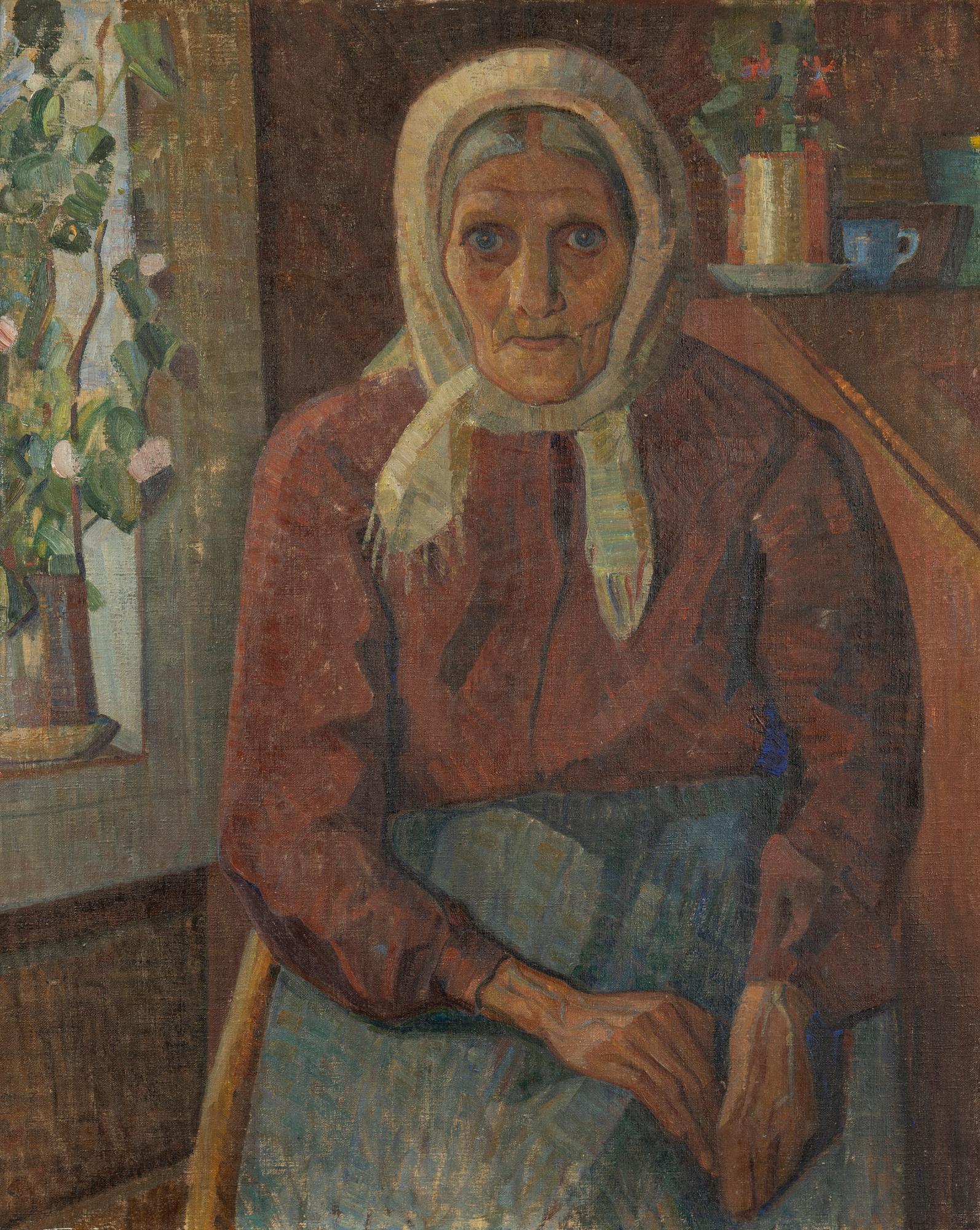 Birger Simonsson, olja på duk.