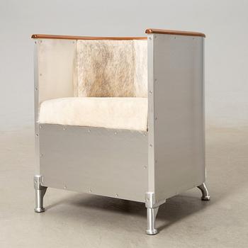 Mats Theselius, armchair "Aluminium Chair", Källemo.
