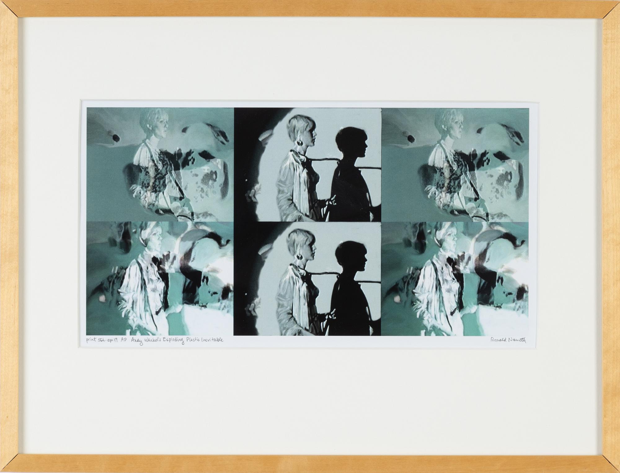 Ronald Nameth, photograph from Exploding Plastic Inevitable signed and numbered AP.
