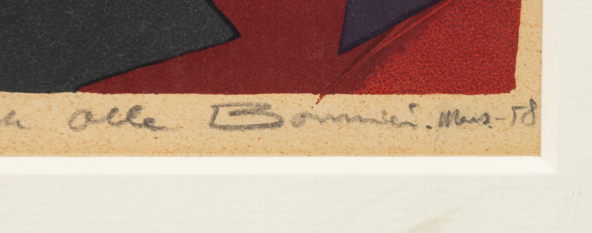 Olle Bonniér, Composition.