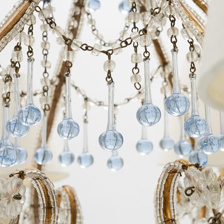 A chandelier, second half of the 20th Century.