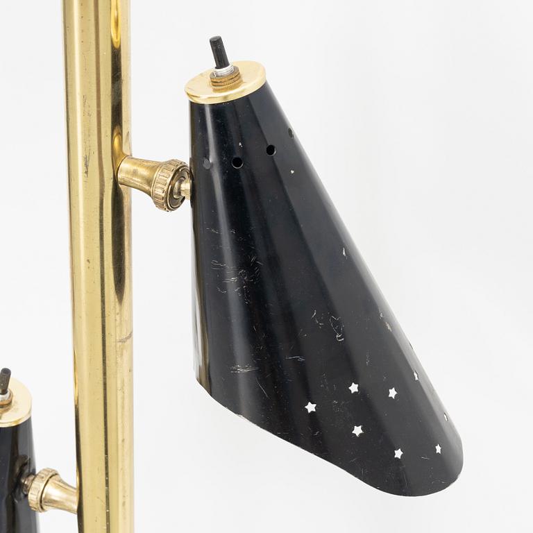 A mid 20th century floor lamp.
