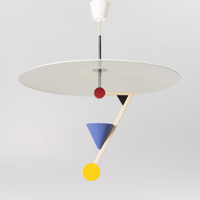 Olle Andersson, a ceiling lamp, 'Halo there', Boréns, 1980's.