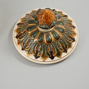 PRAKTURNA, majolika, "Ivory", Rörstrand, omkring år 1900.