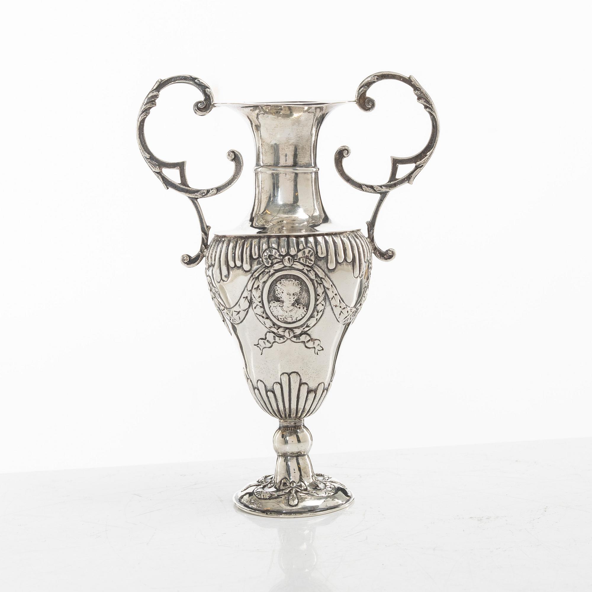 Vas, silver, Tyskland, omkring sekelskiftet 1900.