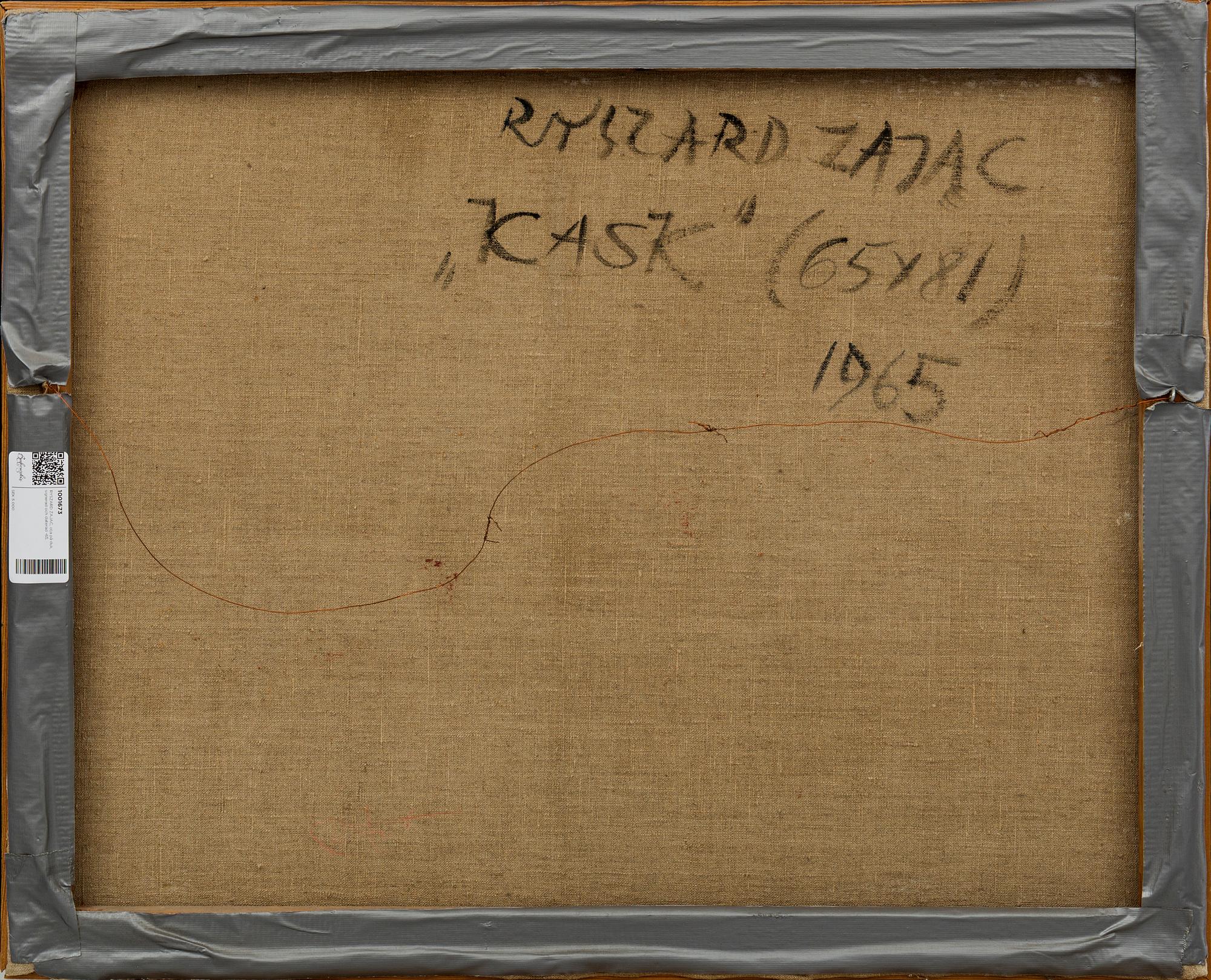 RYSZARD ZAJAC, olja på duk, signerad och daterad -65.