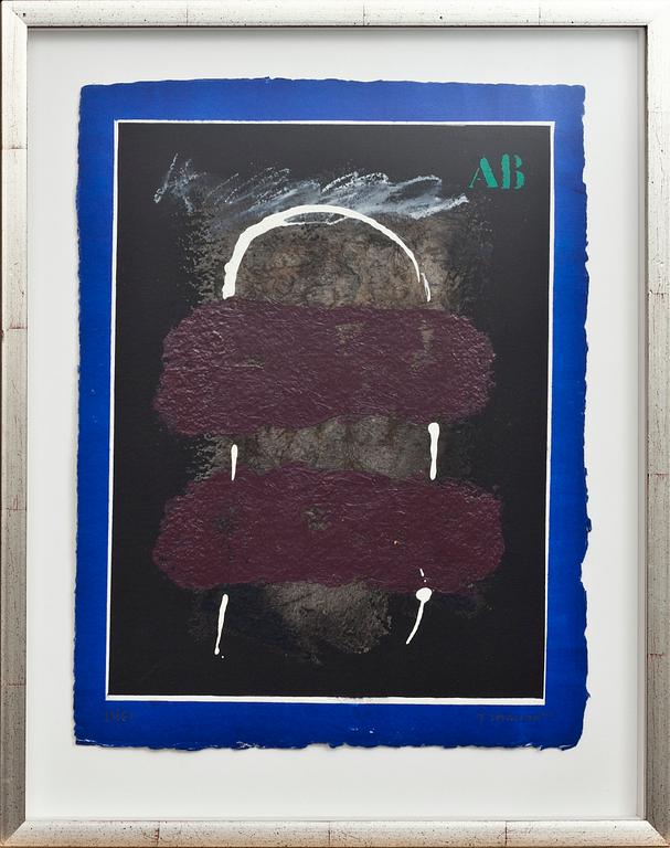 JAMES COIGNARD, carborundumetsning, signerad och numrerad 25/60.